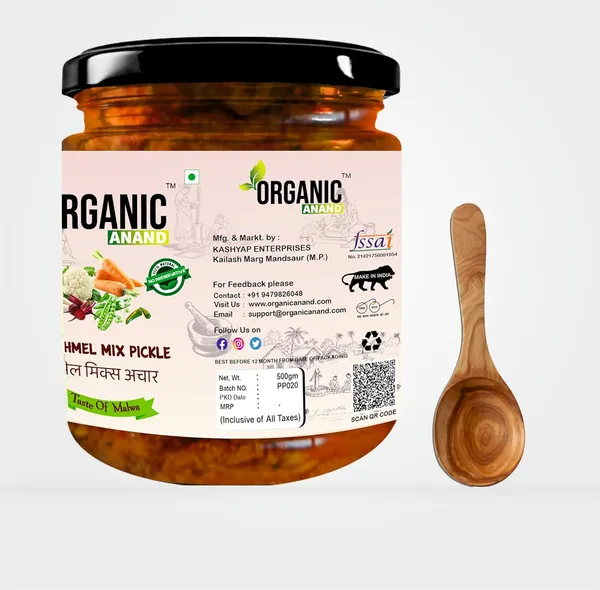 Organic_Homemade_Nimadi_Nimbu_Pickles_And_Panchmel_Mix_Pickles_Combo_Nimbu_Ka_Achar_With_Neemwood_Spoon