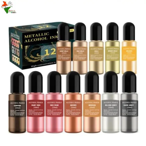 Metallic_Alcohol_Ink_Set_Of_12_For_Resin_Art_And_Other_Art