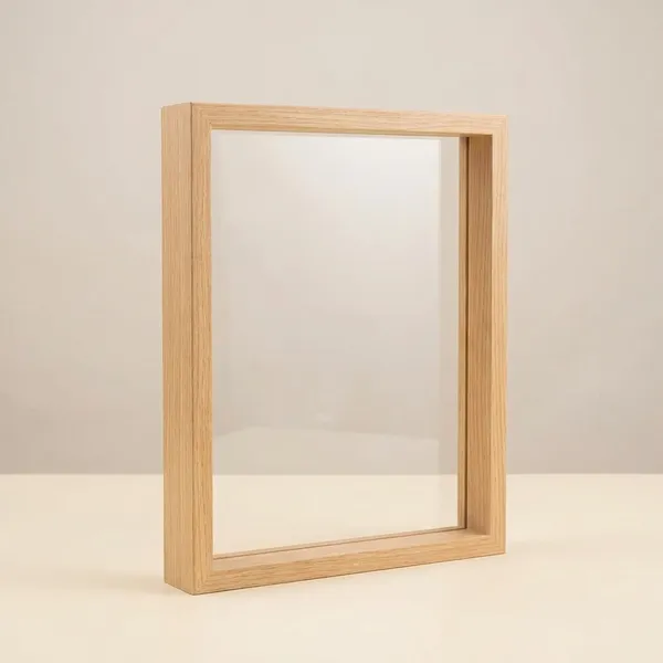 9_X_12_Inch_Pine_Wood_Floating_Frame_With_Acrylic_Base_For_Resin_Art_Wooden_Floating_Varmala_Frame