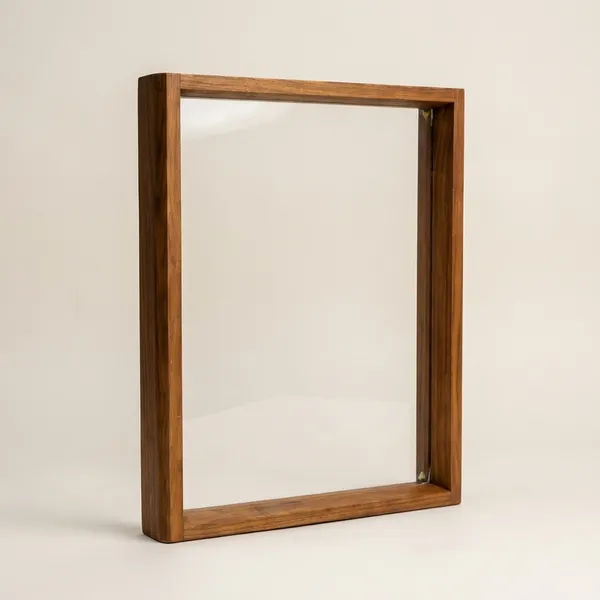 9_X_12_Inch_Teak_Wood_Floating_Frame_With_Acrylic_Base_For_Resin_Art_Wooden_Floating_Varmala_Frame
