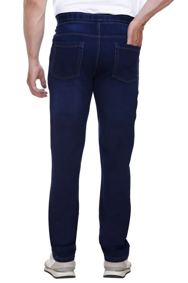 Black_And_Dark_Blue_Denim_JeansTiger_Print_Oversized_T_Shirt