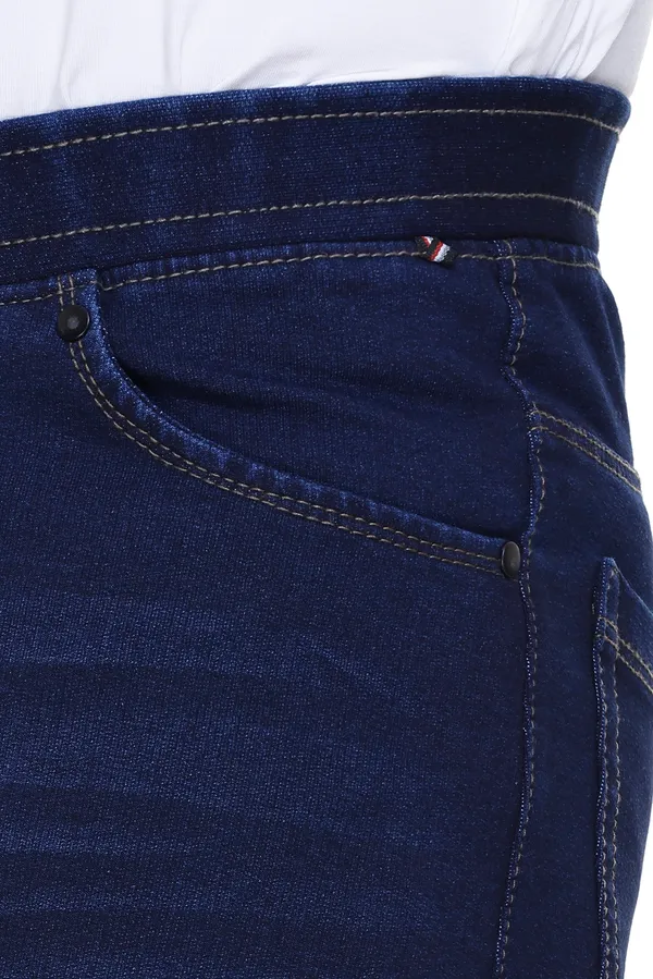 Black_And_Dark_Blue_Denim_JeansTiger_Print_Oversized_T_Shirt