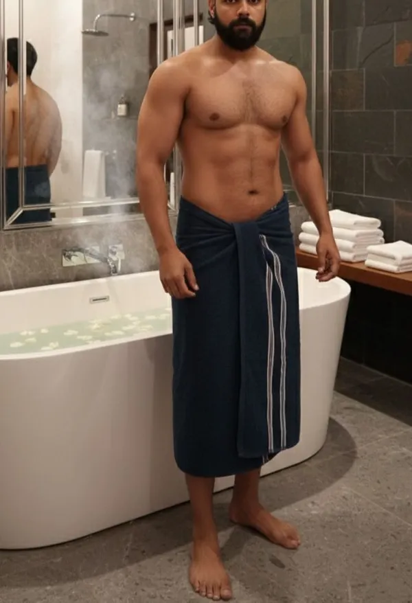 Dark_Blue_Premium_Cotton_Bath_Towel_|__450_GSM_|_1_Piece_Bath_Towel_for_Men/Women_|_Urban_Comfort