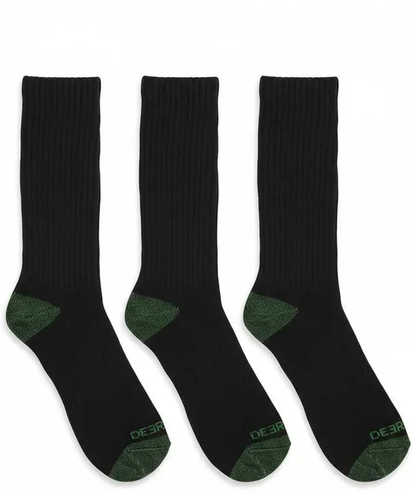 Pack_Of_3_-_Black_And_Green_Cotton_Socks_For_Men