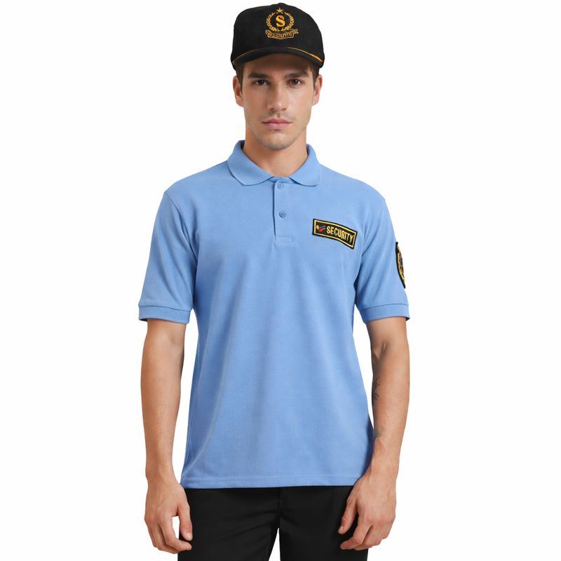 Sky_Blue_Polyester_Security_Guard_Tshirt_For_Men