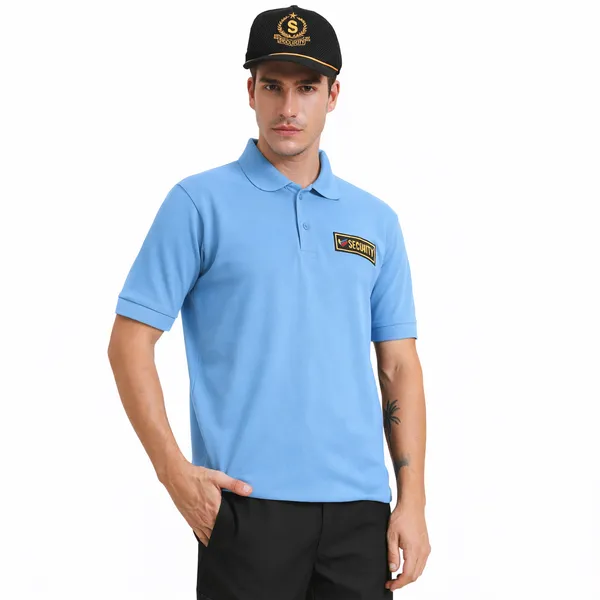 Sky_Blue_Polyester_Security_Guard_Tshirt_For_Men