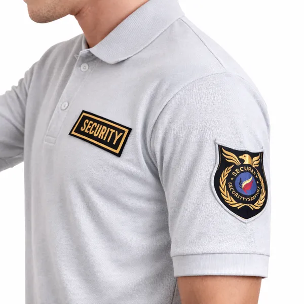 Grey_Polyester_Security_Guard_Tshirt_For_Men