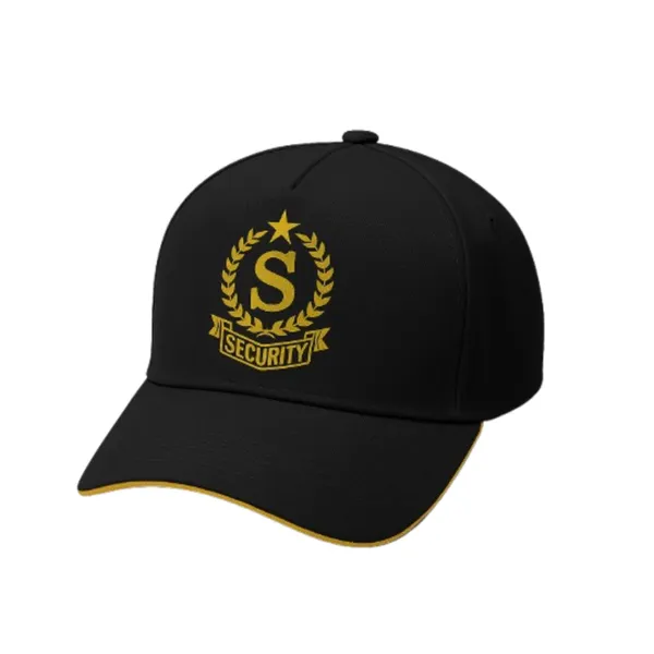 Black_Polyester_Premium_Cap_With_Golden_S_Design_Caps_For_Men