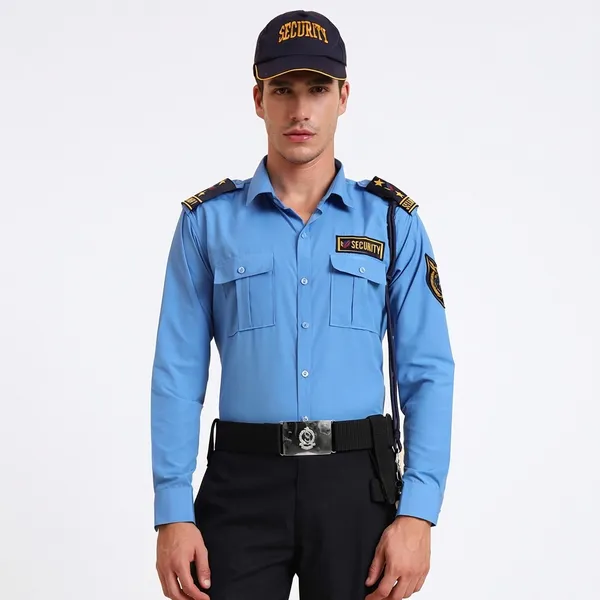 Premium_and_Professional_Security_Gaurd_Unifrom_Blue_Shirts_for_Men