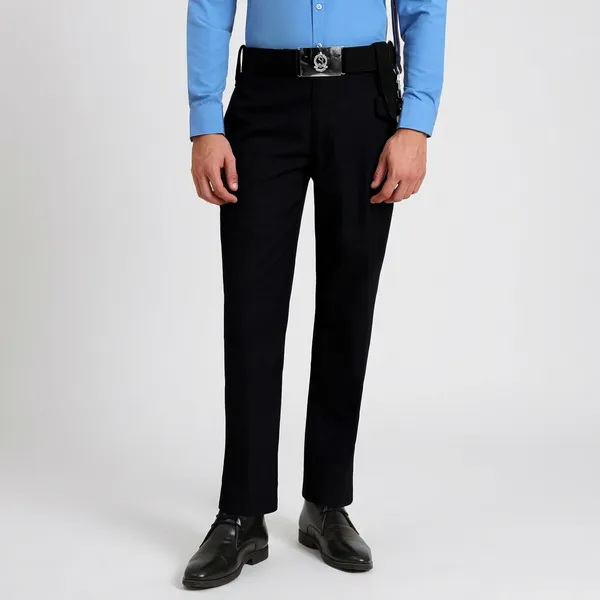 Black_Cotton_Blend_Premium_Quality_Matte_Finish_Security_Guard_Pant_For_Men
