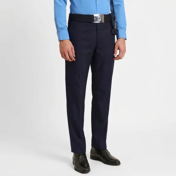 Dark_Blue_Cotton_Blend_Premium_Quality_Matte_Finish_Security_Guard_Pant_For_Men