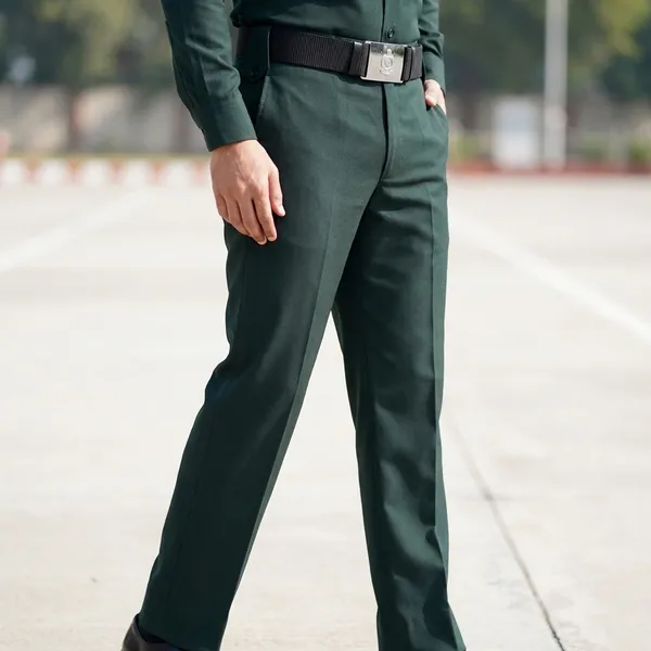 Green_Cotton_Blend_Premium_Quality_Matte_Finish_Security_Guard_Pant_For_Men