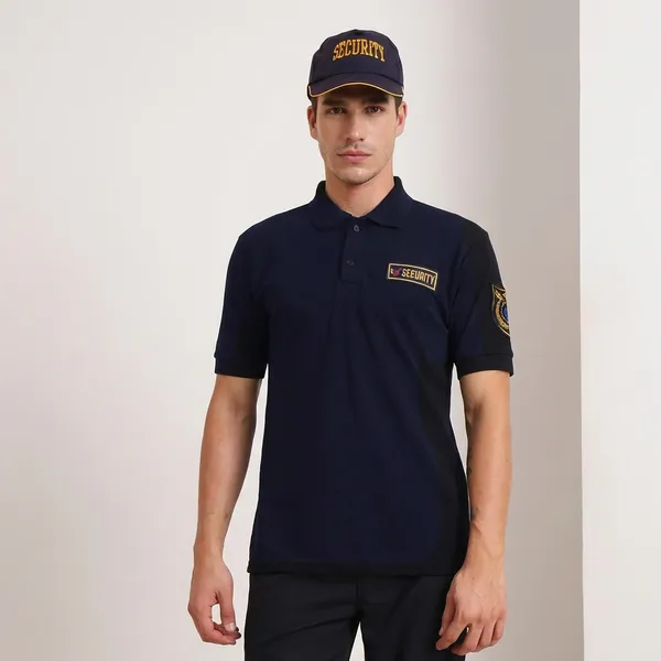 Dark_Blue_Polyester_Security_Guard_Tshirt_For_Men