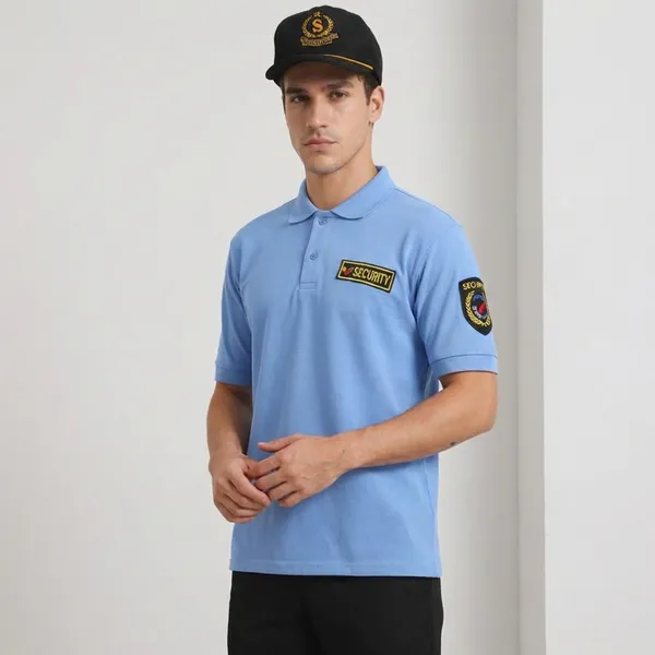 Sky_Blue_Polyester_Security_Guard_Tshirt_For_Men