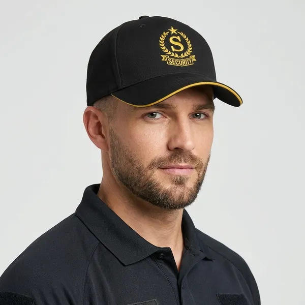 Black_Polyester_Premium_Cap_With_Golden_S_Design_Caps_For_Men