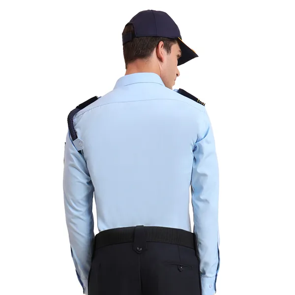 Professional_Cotton_Blend_Premium_Quality_Security_Guard_Shirt_Light_Blue_For_Men