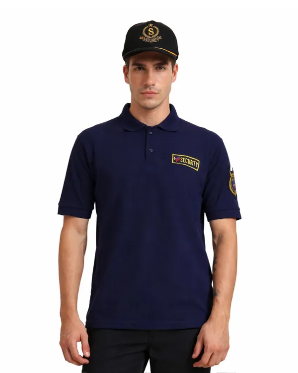 Dark_Blue_Polyester_Security_Guard_Tshirt_For_Men