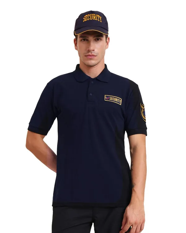 Dark_Blue_Polyester_Security_Guard_Tshirt_For_Men