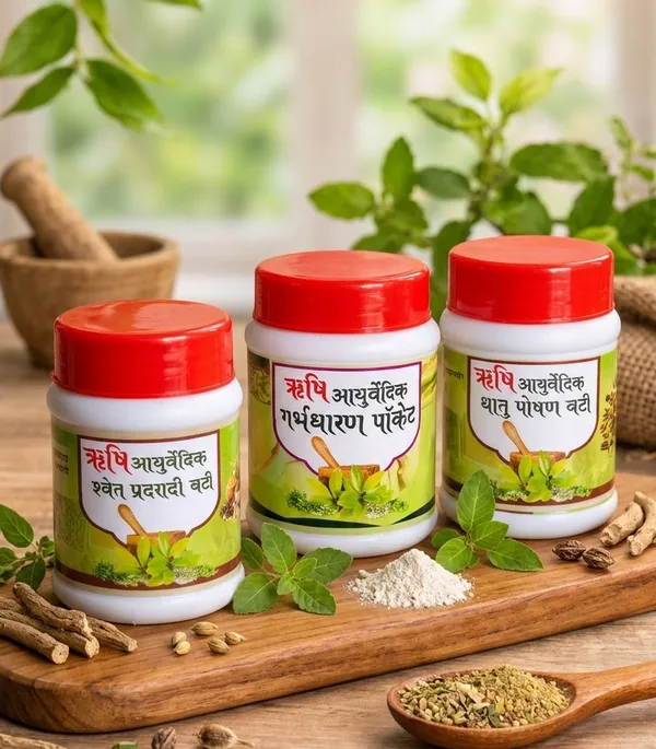 Rishi_Ayurvedic_Dhatu_Poshan_Wati_And_Garvadharan_And_Shewat_Padradibati_Pack_Of_3