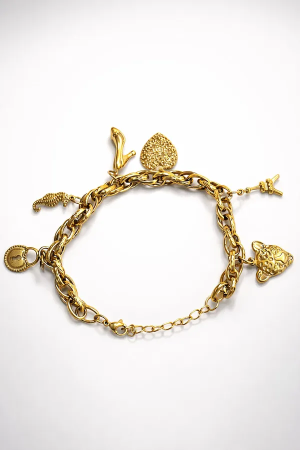Gold_Charm_Chain_Bracelet