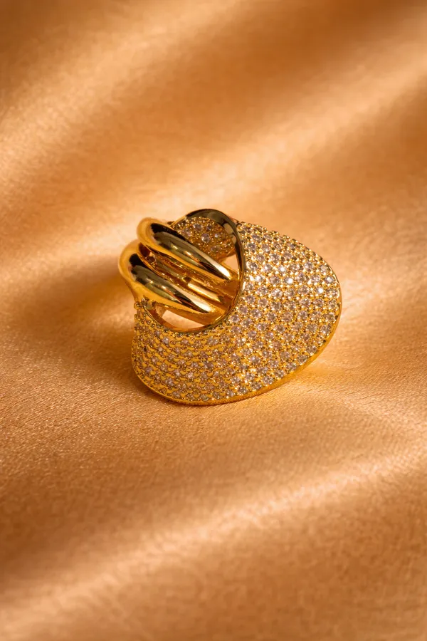 Gold_Textured_Dome_Statement_Ring