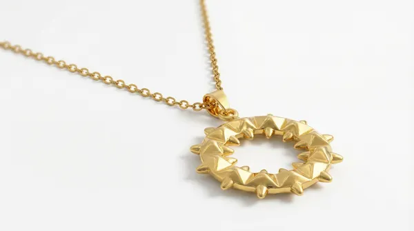 Gold_Geometric_Spike_Circle_Pendant_Necklace