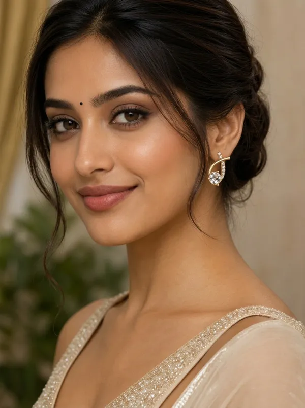 Gold_Curved_Crystal_Stud_Earrings