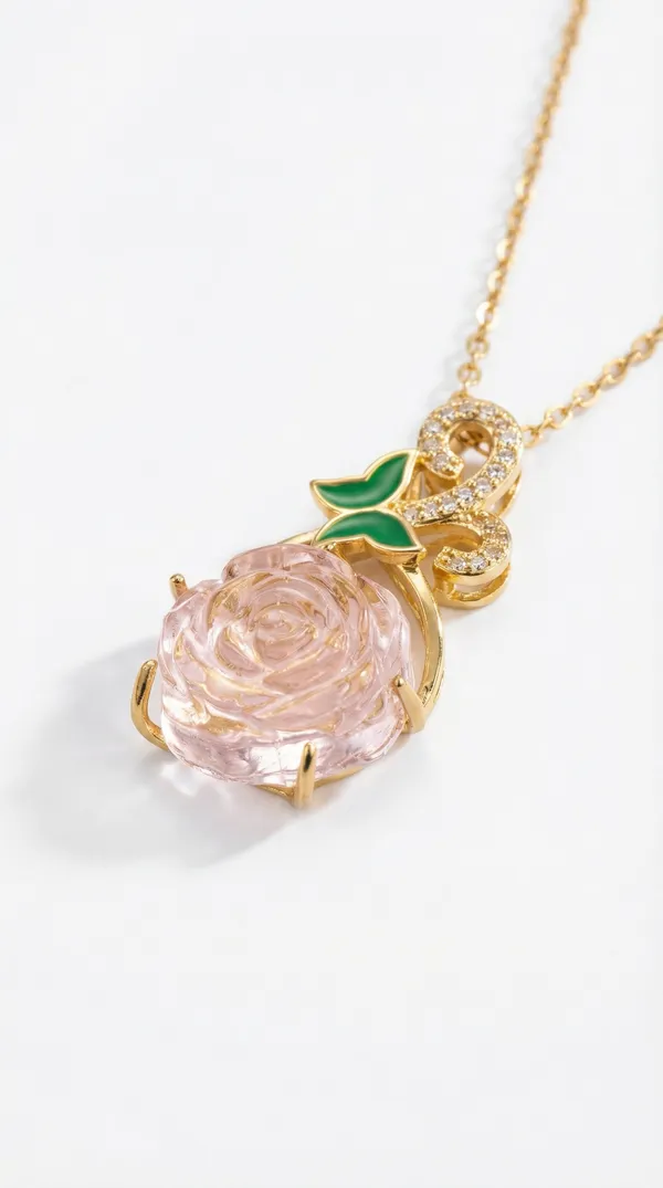 Blush_Rose_Crystal_Floral_Gold_Pendant_Necklace
