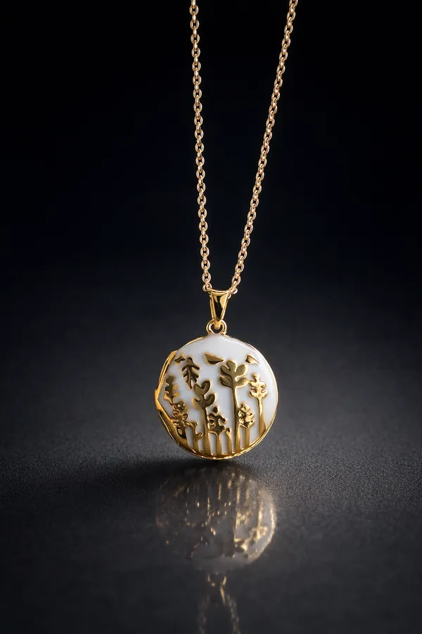 Minimal_Gold_Pearl_Cluster_Pendant_Necklace