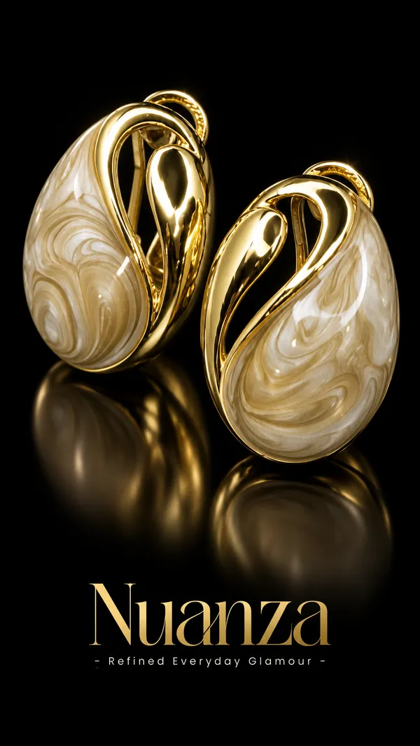 Nuanza_Pearl-Marble_Teardrop_Earrings