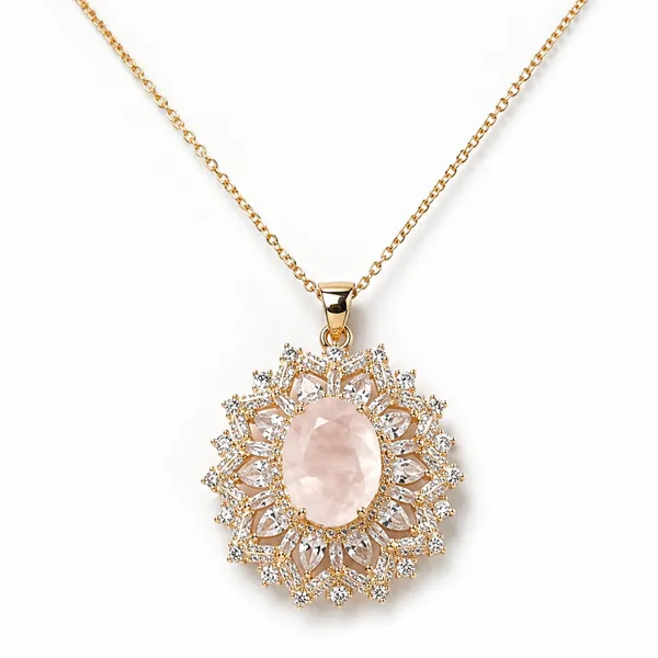 Blush_Pink_Crystal_Halo_Pendant_Necklace
