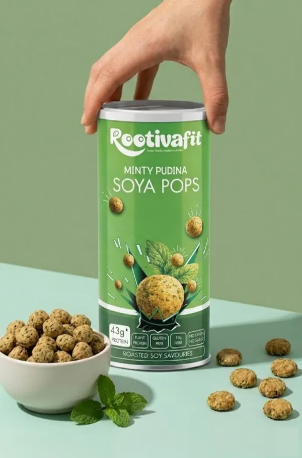 Rootivafit_Corn_Kurmura_(Chaat_Masala_Flavor)_And_Rootivafit_Soya_Pops_(Minty_Pudhina_Flavor)_Roasted_Soy_Savouries_(43G_Protein,_Gluten_Free,_High_Fibre)_Combo_Pack_Of_2