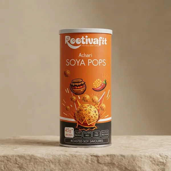 Rootivafit_Soya_Pops_(Achari_Flavor)_Roasted_Soy_Savouries_(45G_Protein,_Plant_Protein_)