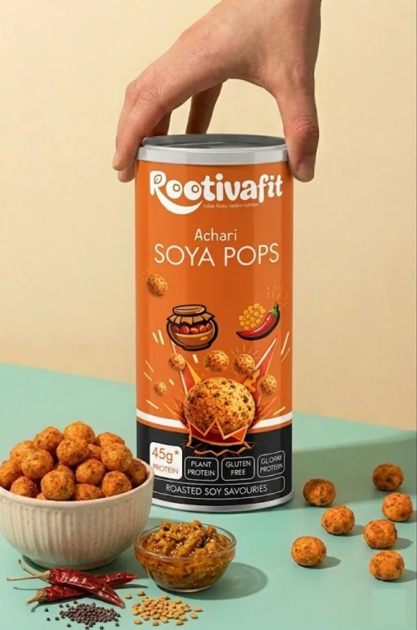 Rootivafit_Soya_Pops_(Sweet_Chilli_Flavor)_Roasted_Soy_Savouries_And_Rootivafit_Soya_Pops_(Achari_Flavor)_Roasted_Soy_Savouries_Combo_Pack_Of_2