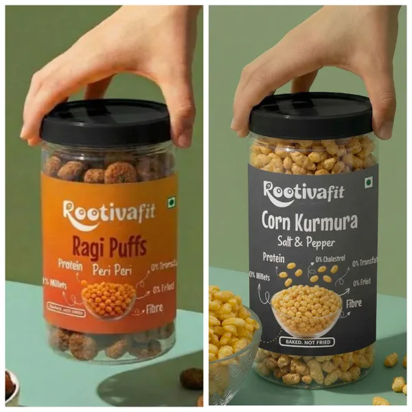 Rootivafit_Corn_Kurmura_(Salt_And_Pepper_Flavor)_And_Rootivafit_Ragi_Puffs_(Peri_Peri_Flavor)_Baked,_Not_Fried_Combo_Pack_Of_2
