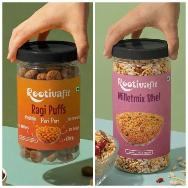Rootivafit_Millet_Mix_Bhel_And_Rootivafit_Ragi_Puffs_(Peri_Peri_Flavor)_Baked,_Not_Fried_Combo_Pack_Of_2