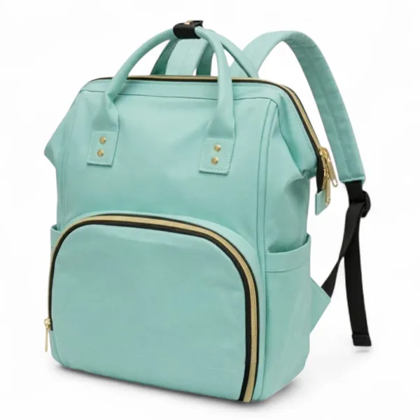 Stylish_Baby_Diaper_Bag_Backpack_for_Moms_|_Large_Capacity_Waterproof_Mommy_Bag_|_Multipurpose_Maternity_Travel_Bag_with_Multiple_Pockets_|_Green