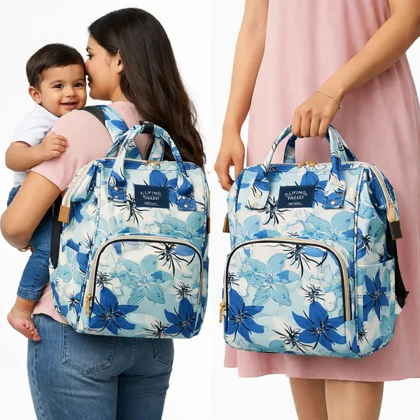 Stylish_Floral_Print_Baby_Diaper_Bag_Backpack_for_Moms_|_Waterproof_Large_Capacity_Maternity_Bag_with_Multiple_Pockets_for_Baby_Care-Floral_Blue