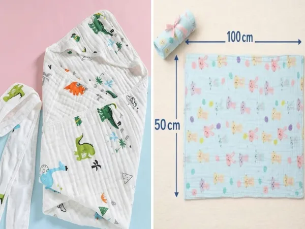 White_And_Blue_Muslin_Cotton_Baby_Towel_For_Newborn_Baby_(Pack_Of_2)