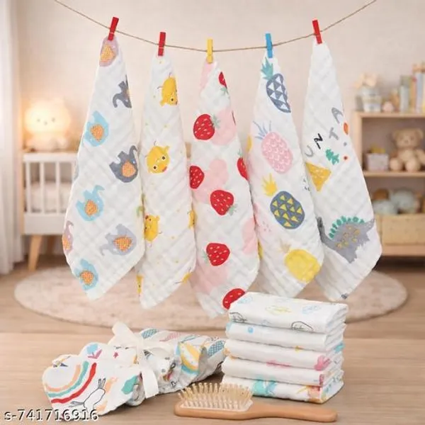 White_Muslin_Cotton_Baby_Handkerchief_For_Newborn_Baby
