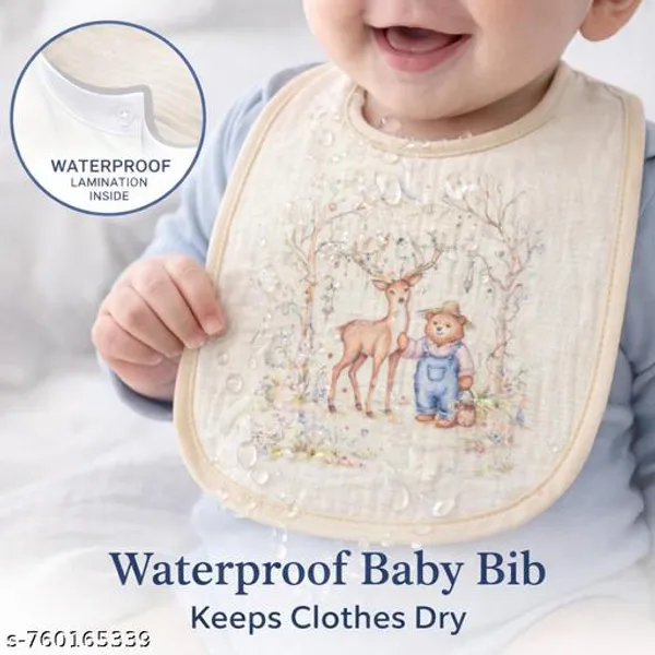 Beige_Muslin_Cotton_Baby_Bib_For_Newborn_Baby