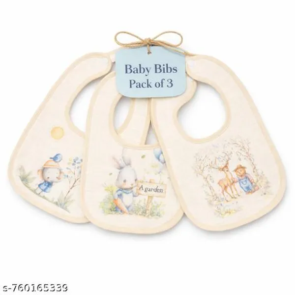 Beige_Muslin_Cotton_Baby_Bib_For_Newborn_Baby