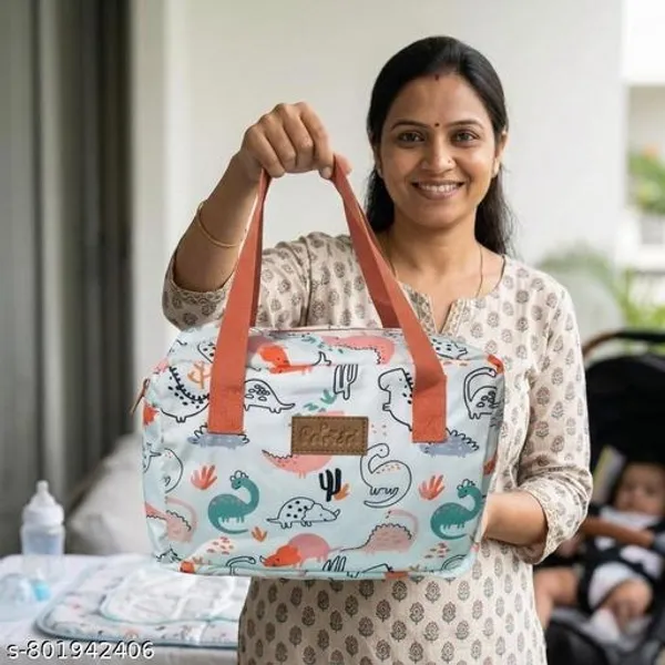White_Polyester_Baby_Diaper_Bag_For_Newborn_Baby