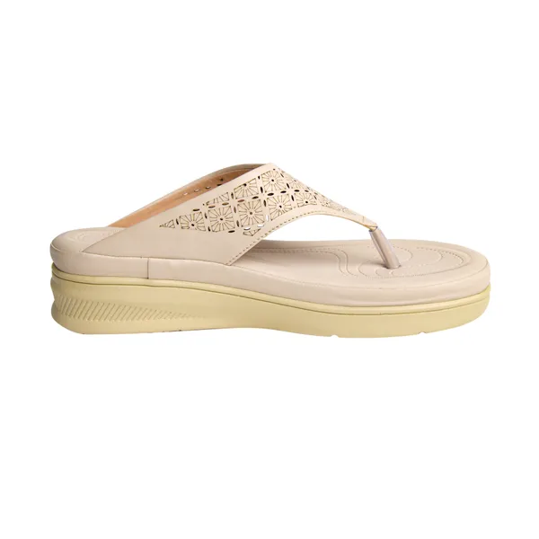 Cream_Synthetic_Rexine_Doctor_Sole_Sandals_For_Women