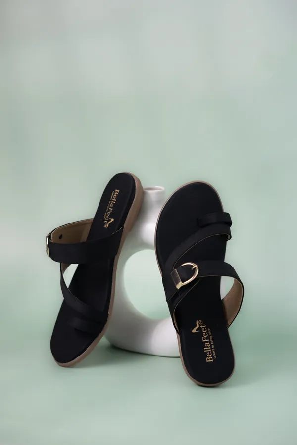 Black_Synthetic_Rexine_Comfort_Sole_Sandals_For_Women