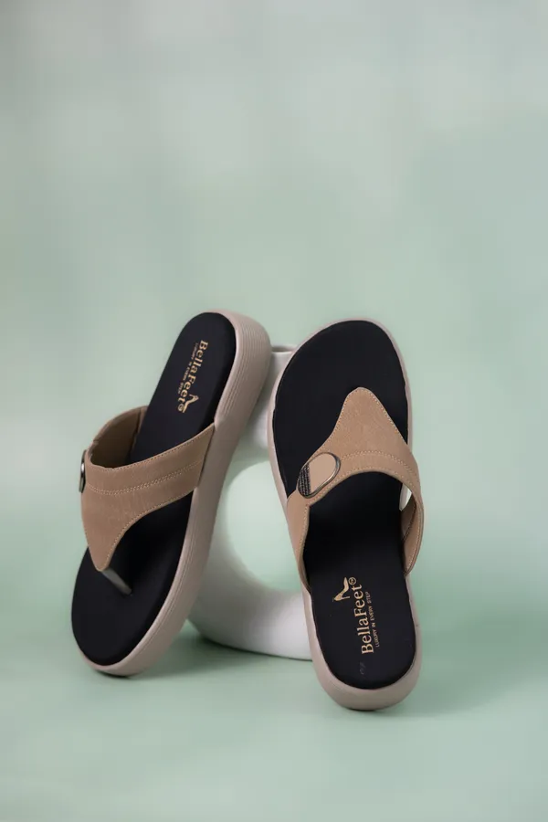 Beige_Synthetic_Rexine_Doctor_Sole_Sandals_For_Women