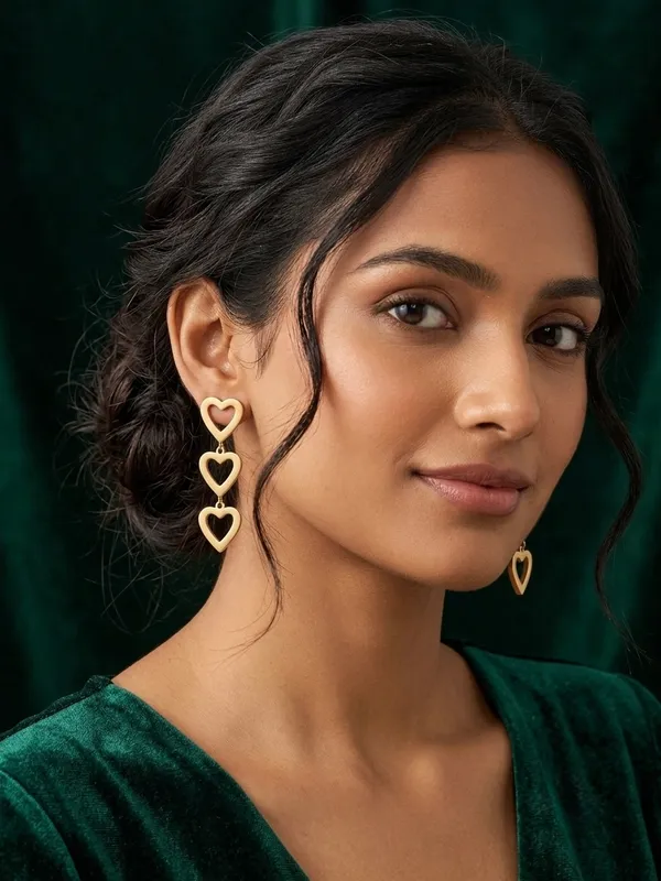 Gold_Tone_Heart_Drop_Earrings_for_Women