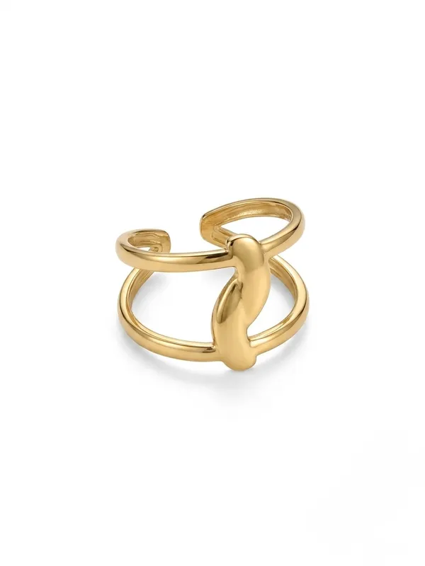Gold_Tone_Open_Adjustable_Ring_for_Women