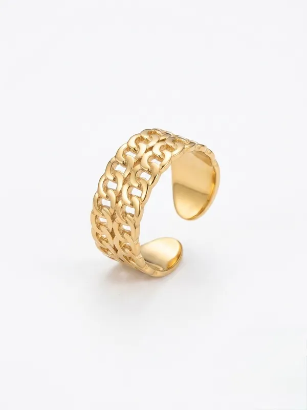 Gold_Tone_Chain_Link_Adjustable_Ring_for_Women