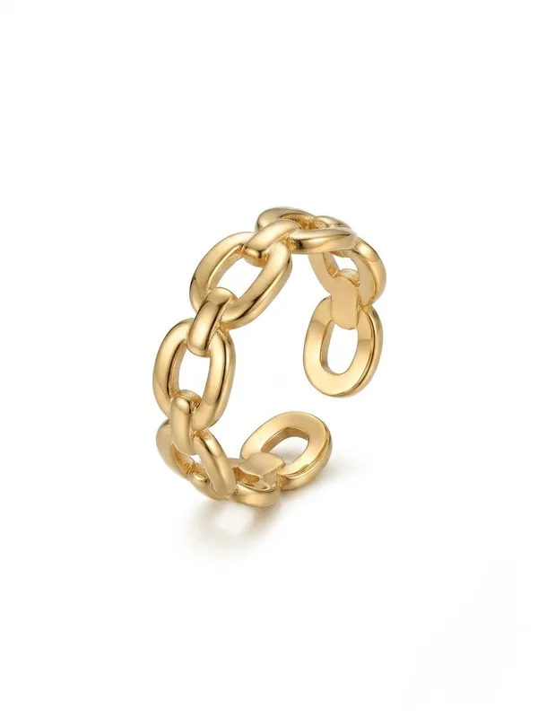 Gold_Tone_Chain_Link_Ring_for_Women